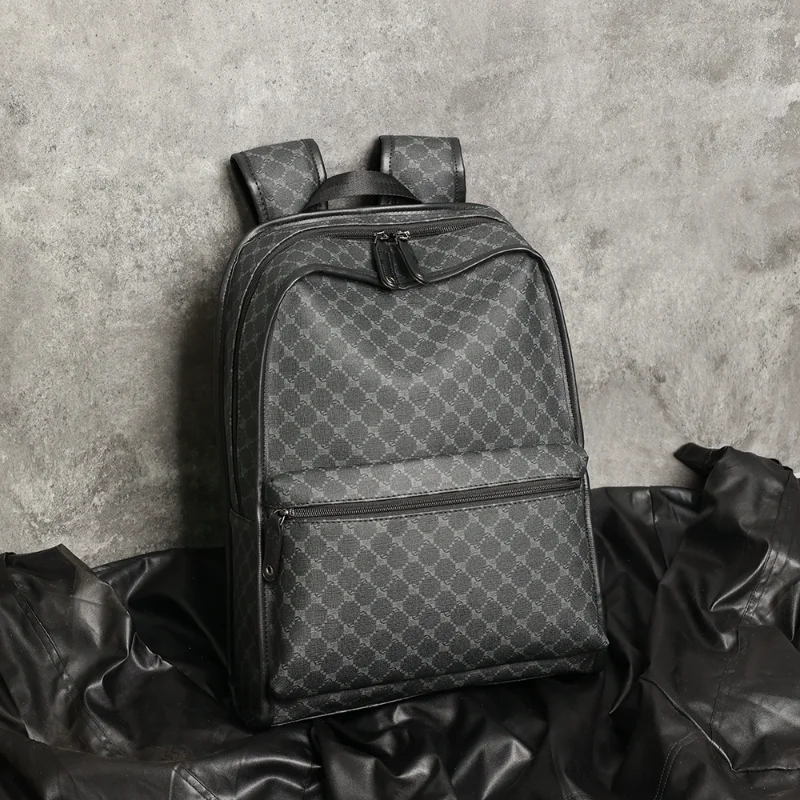 Luxury Bags That Fit Laptop - Floral Printed Men's Backpack Luxury Fashion