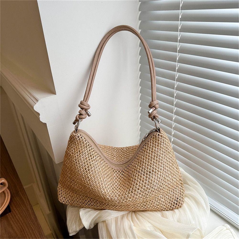 Luxury Beach Bags Ysl - Rattan Straw Bag Cute Woven Handmade