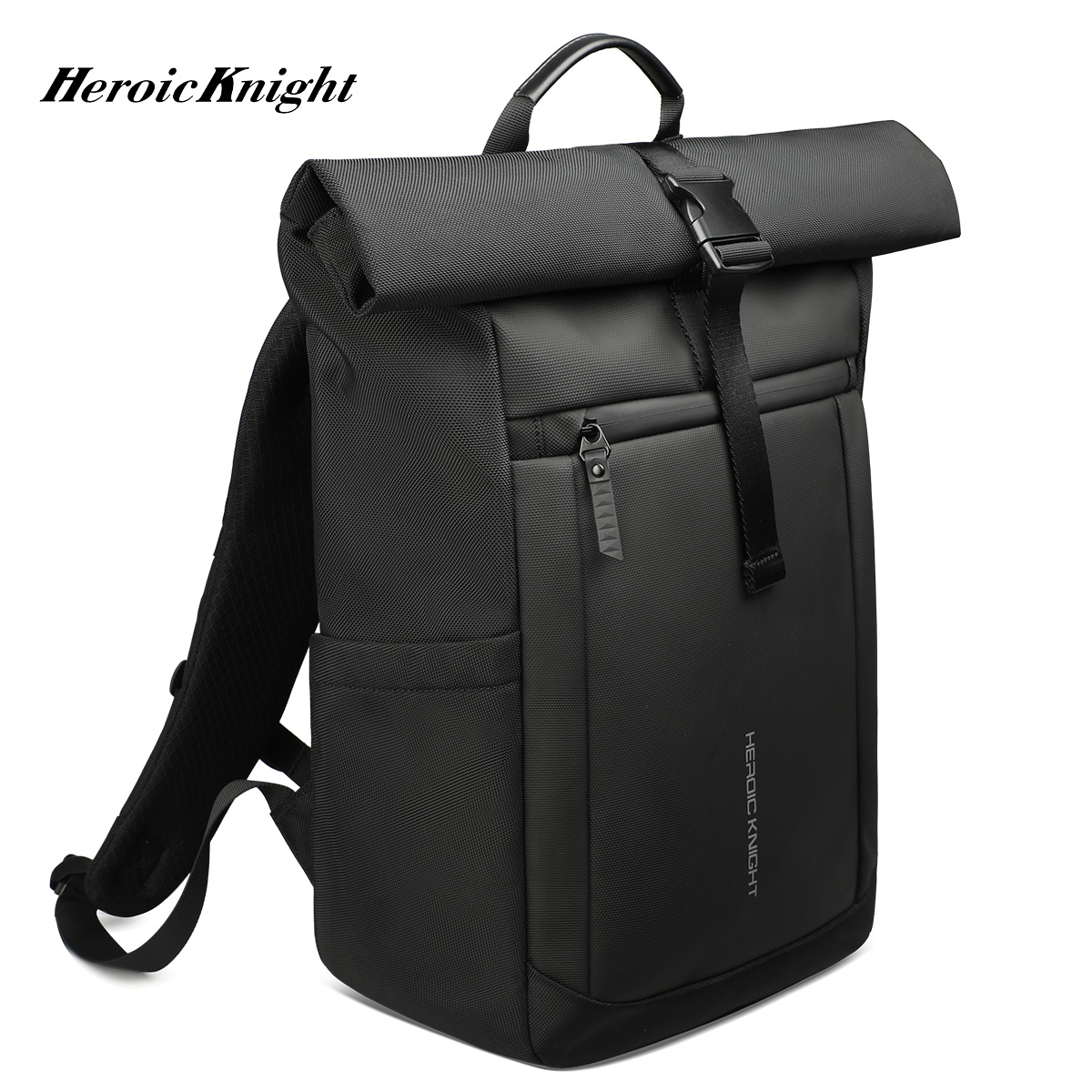 Luxury Bags That Fit Laptop - Heroic Knight Luxury Rolltop Backpack Men