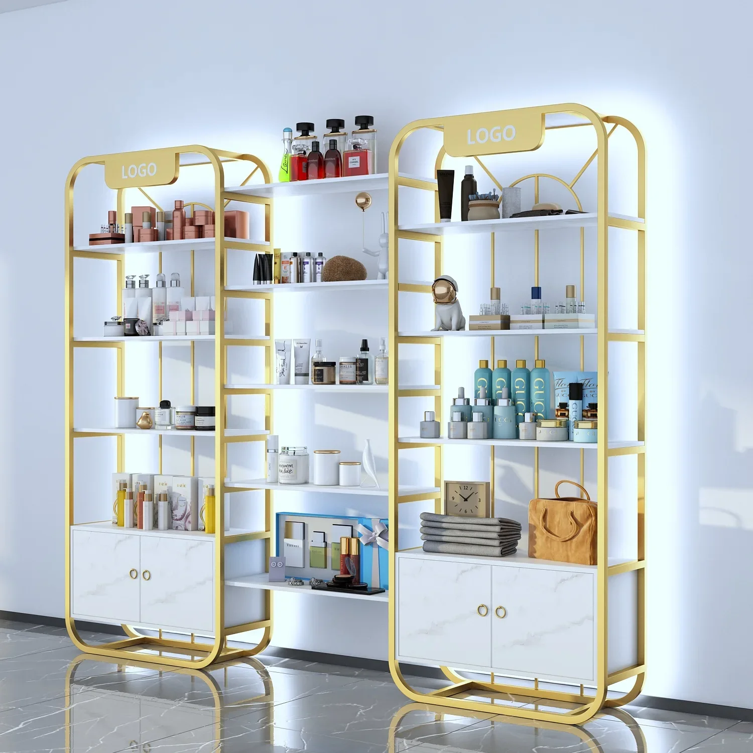Light luxury shelf display rac - Luxury Bags Tier ulasan dan harga