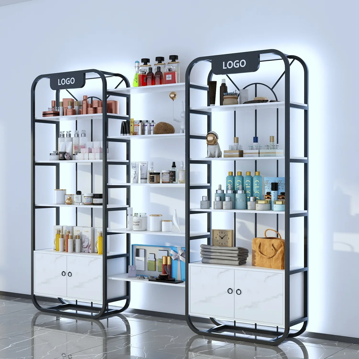 Light luxury shelf display rac - Luxury Bags Tier ulasan dan harga