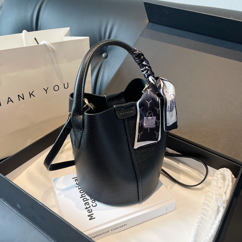 Red PU Bucket Shoulder and Cro - Luxury Bags For Women Sale ulasan dan harga