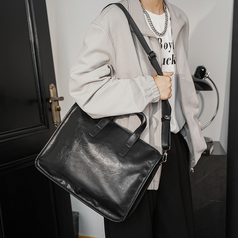 Casual Business Men's Handbag  - Luxury Bags For Laptop ulasan dan harga