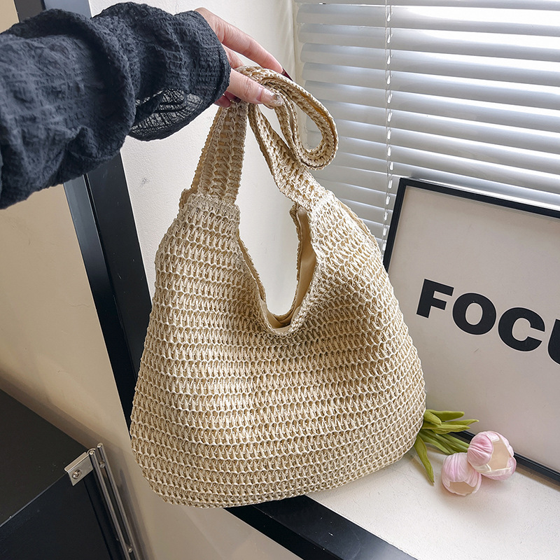Homefish Rattan Straw Woven To - Luxury Beach Bags Ysl ulasan dan harga