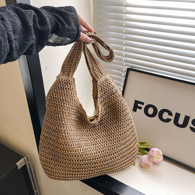 Homefish Rattan Straw Woven To - Luxury Beach Bags Ysl ulasan dan harga