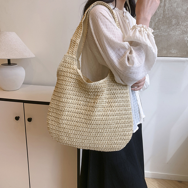 Homefish Rattan Straw Woven To - Luxury Beach Bags Ysl ulasan dan harga