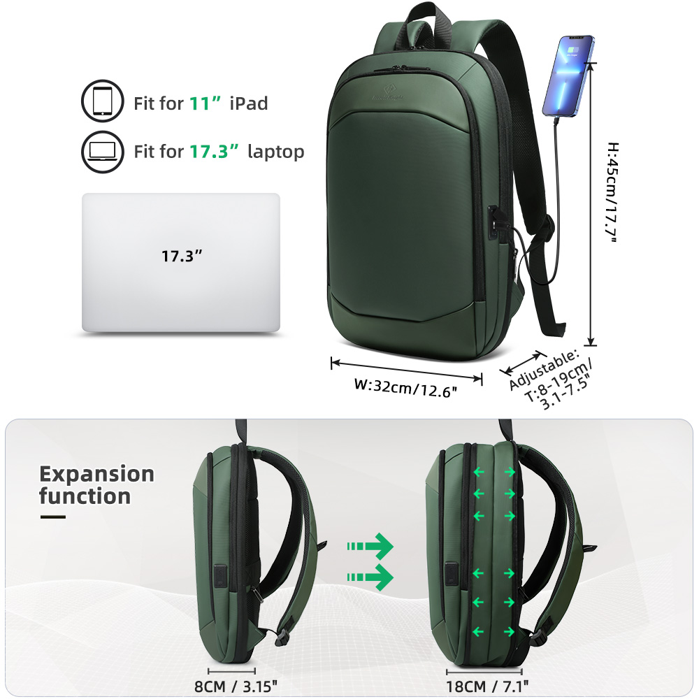 Heroic Knight Business Backpac - Luxury Bags That Fit Laptop ulasan dan harga