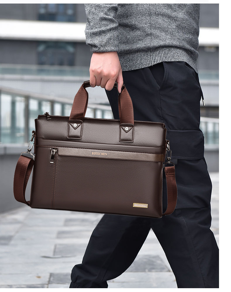 2026 New Luxury Brand Man Hand - Luxury Bags For Laptop ulasan dan harga