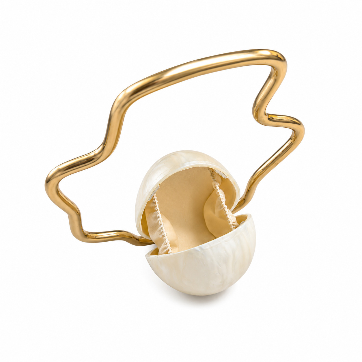 Women mini Acrylic Egg Bag Cut - Luxury Bags Reseller ulasan dan harga
