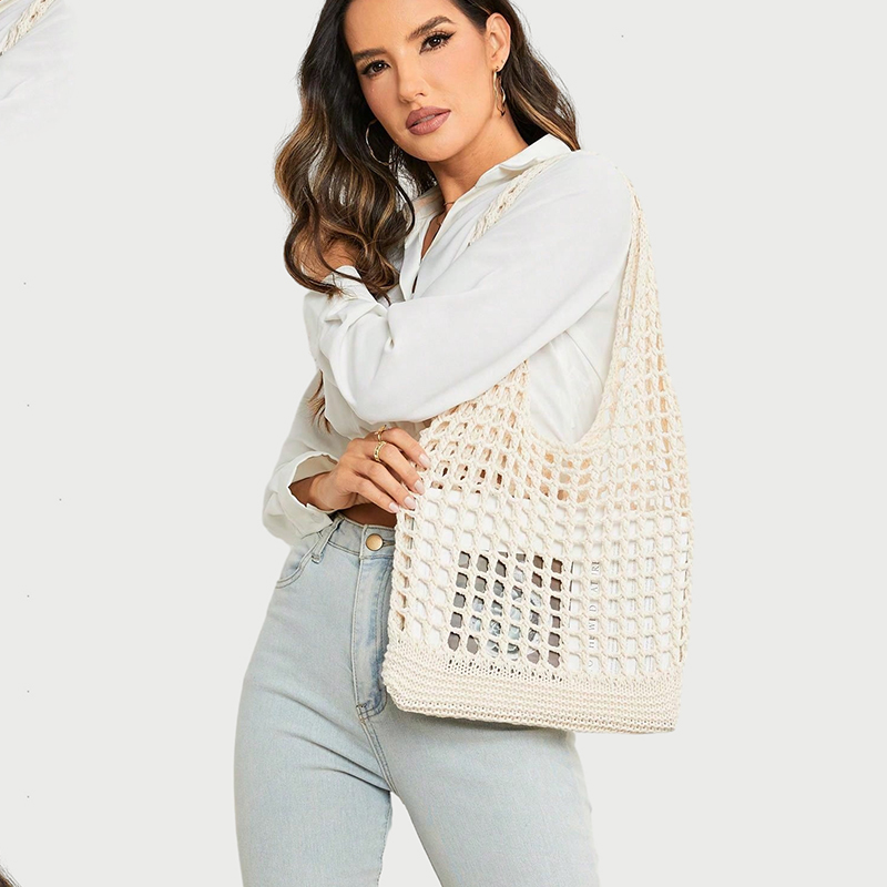 Fashion Crochet Bags for Women - Luxury Beach Bags Ysl ulasan dan harga