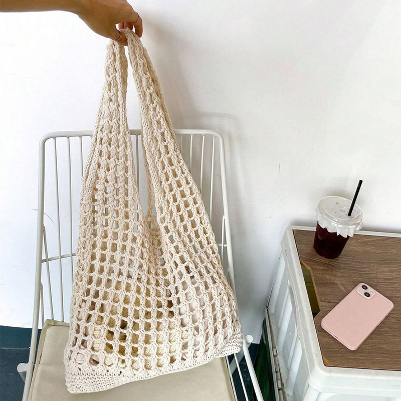Fashion Crochet Bags for Women - Luxury Beach Bags Ysl ulasan dan harga