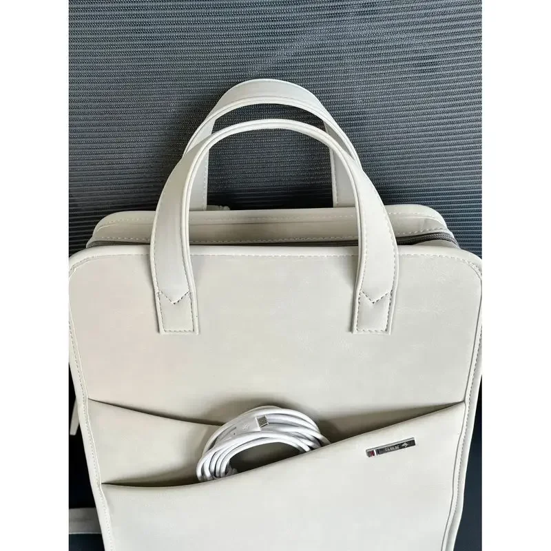 White Laptop Backpack 11 12 13 - Luxury Bags For Laptop ulasan dan harga