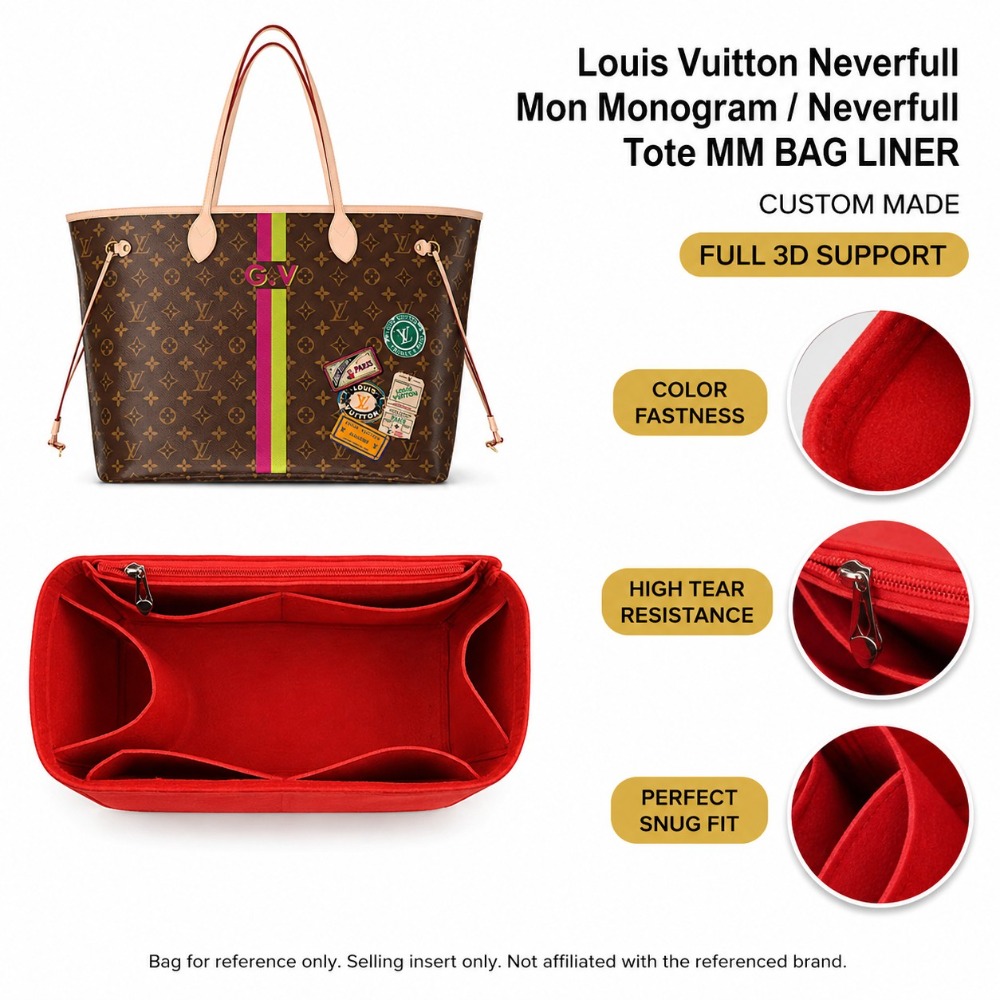 Luxury Felt Bag Organizer Inse - Luxury Bags Louis Vuitton ulasan dan harga