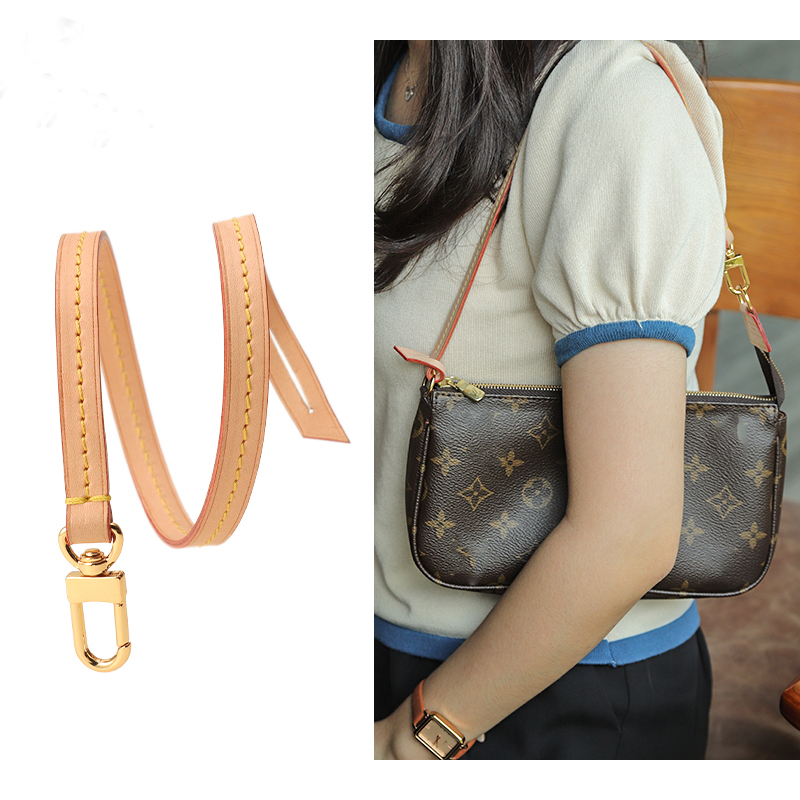 WUTA Vachetta Leather Bag Stra - Luxury Bags Louis Vuitton ulasan dan harga