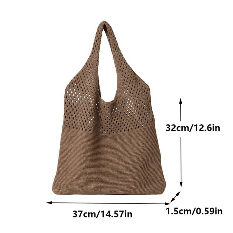 2026 Fashion Knitted Women Sho - Luxury Beach Bags Ysl ulasan dan harga