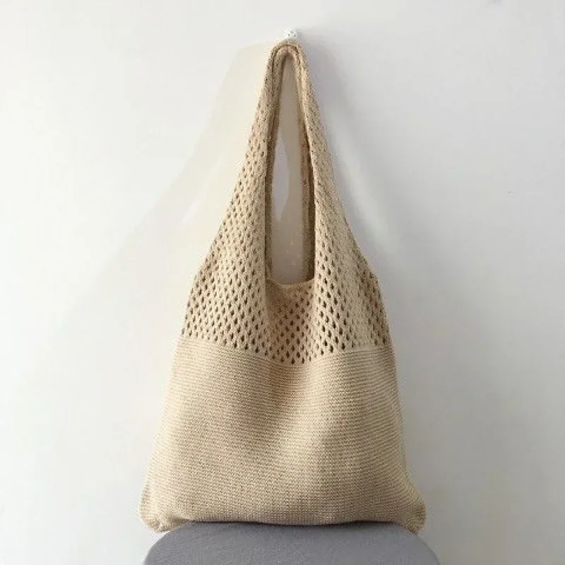 2026 Fashion Knitted Women Sho - Luxury Beach Bags Ysl ulasan dan harga