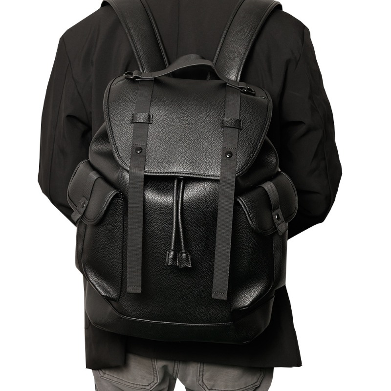 New Fashion Backpack Men Flap  - Luxury Bags That Fit Laptop ulasan dan harga