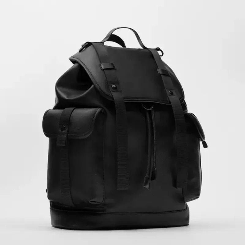 New Fashion Backpack Men Flap  - Luxury Bags That Fit Laptop ulasan dan harga