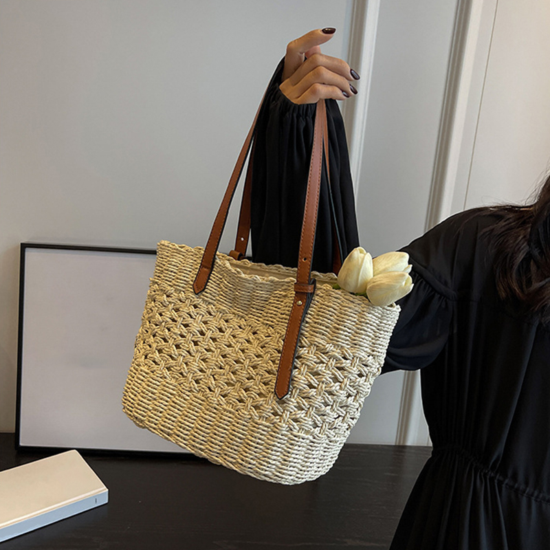 Designer Casual Rattan Wicker  - Luxury Beach Bags Ysl ulasan dan harga