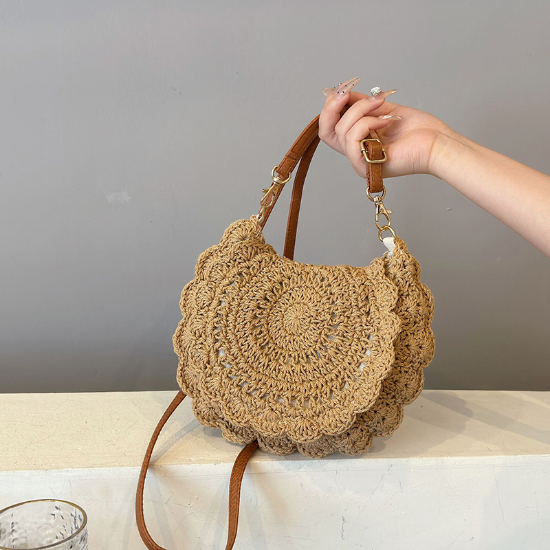 Vintage Woven Handbag New Vaca - Luxury Beach Bags Ysl ulasan dan harga