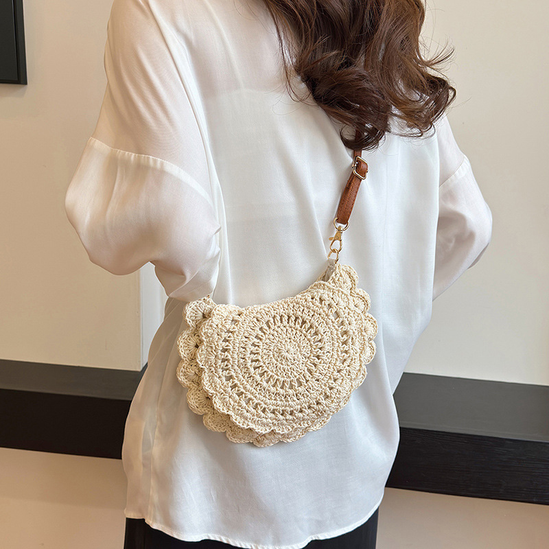 Vintage Woven Handbag New Vaca - Luxury Beach Bags Ysl ulasan dan harga