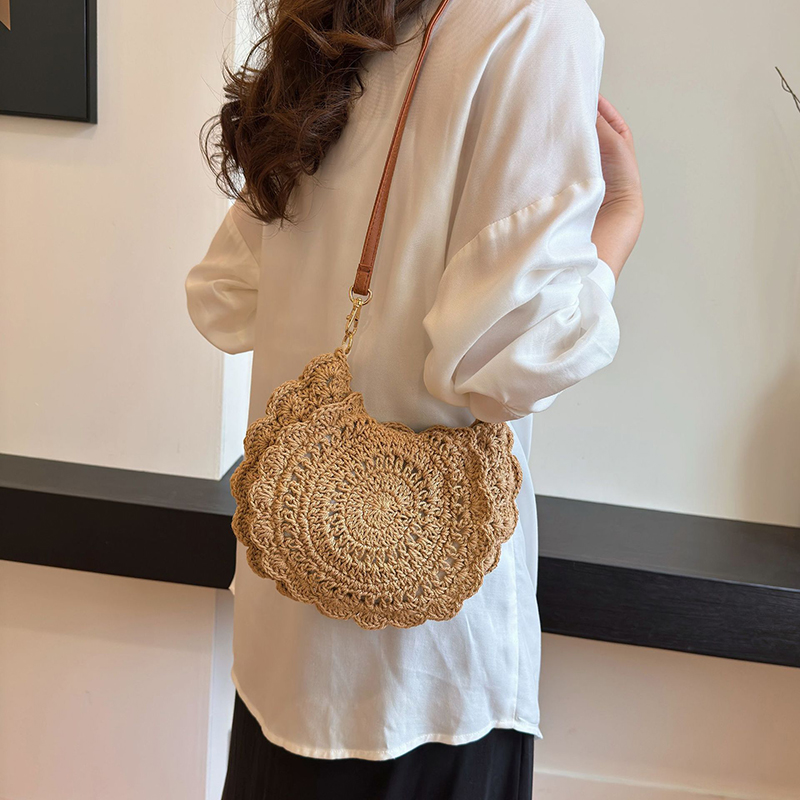 Vintage Woven Handbag New Vaca - Luxury Beach Bags Ysl ulasan dan harga