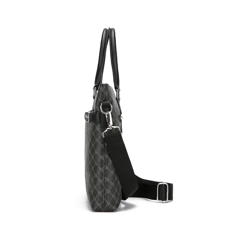 new Men's printed PU leather b - Luxury Bags For Laptop ulasan dan harga