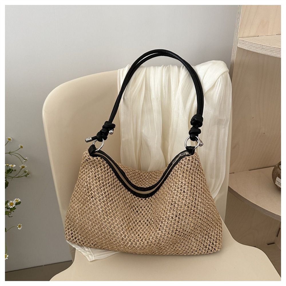 Rattan Straw Bag Cute Woven Ha - Luxury Beach Bags Ysl ulasan dan harga