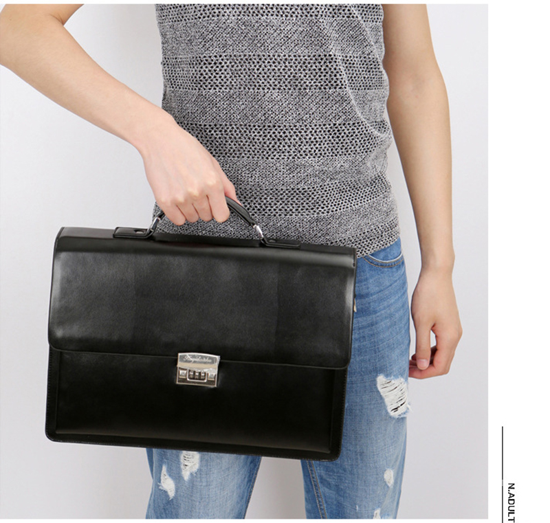 Luxury Combination Lock Briefc - Luxury Bags That Fit Laptop ulasan dan harga