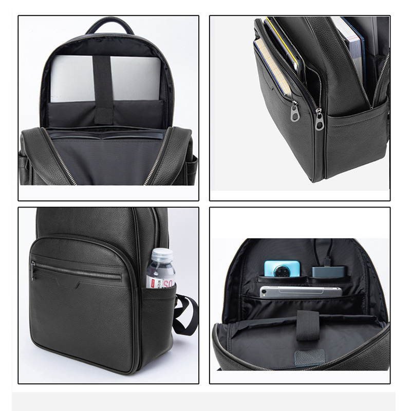 New Brand Genuine Leather Men  - Luxury Bags That Fit Laptop ulasan dan harga