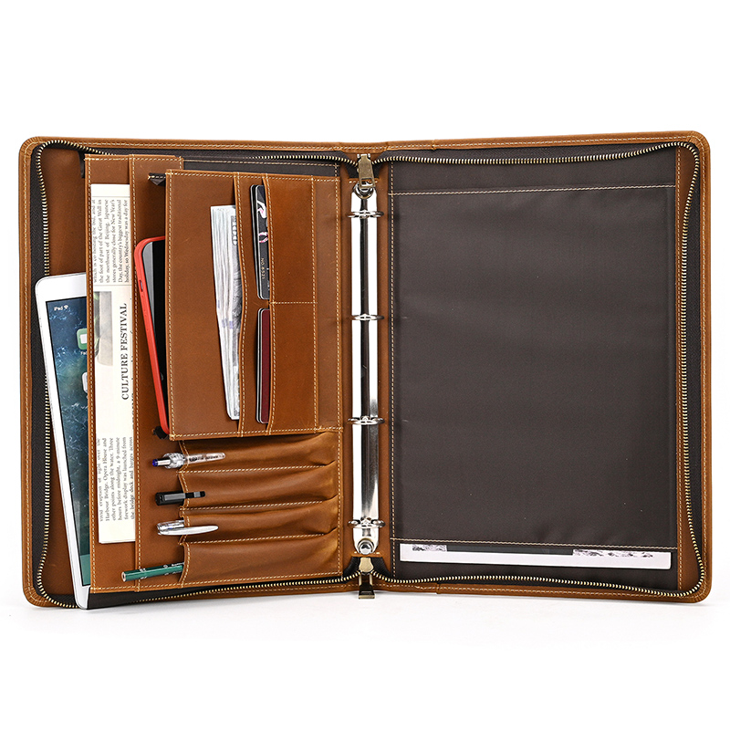 Crazy Horse leather Ipad case  - Luxury Bags For Laptop ulasan dan harga